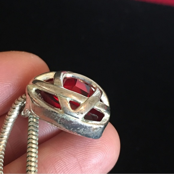 VINTAGE Kim Rogers Interchangeable Hearts Pendant Necklace - Picture 12 of 13